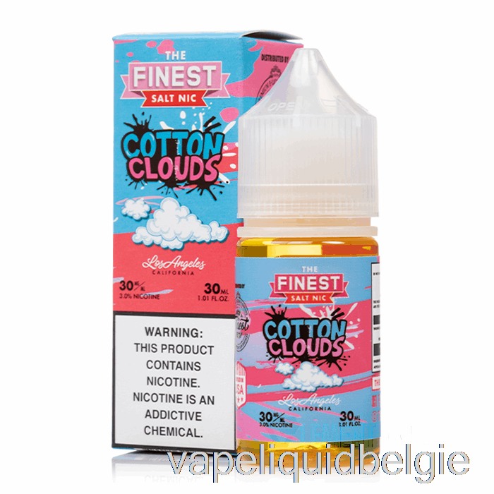 Vape Smaken Katoenwolken - De Fijnste Snoepeditie Zout Nic - 30ml 30mg